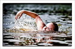dgmphotography Investment Page Image 2 A swimmer in the water